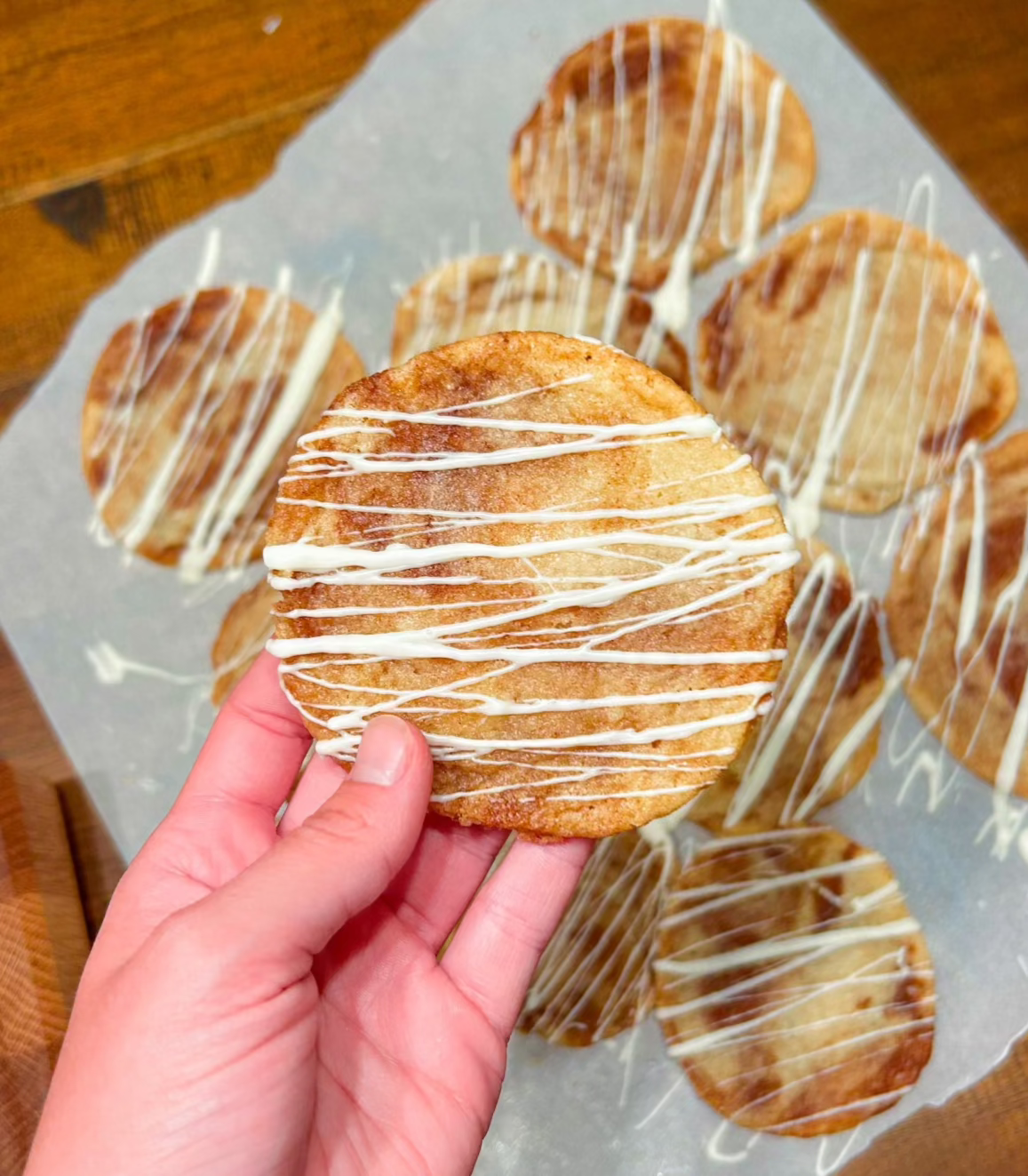 Cinnamon Roll Cookie