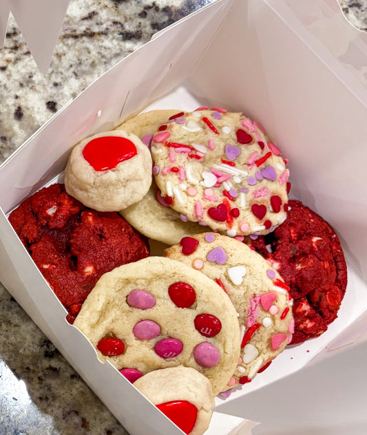 Small Valentines Cookie Box